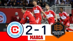 Second win of the season for 'The Fire' I Chicago 2-1 Houston I MLS I Highlights and goals