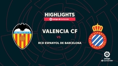 LaLiga (J37): Resumen y goles del Valencia 2-2 Espanyol