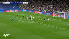 Gol de Mahrez (0-1) en el Real Madrid 3-1 Manchester City