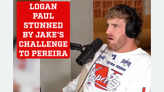 Logan Paul stunned by Jake Paul's challenge to Alex Pereira