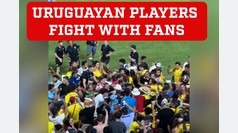 Uruguayan players fight with fans at after Colombia defeat, Darwin Nunez Leads Charge