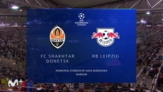 Champions League (J6): Resumen y goles del Shakhtar 0-4 RB Leipzig