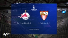 Champions League (Jornada 6): Resumen y goles del Salzburgo 1-0 Sevilla