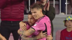 Messi assists in the first goal of the 2024 MLS season