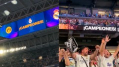 El Real Madrid se consagra en la Champions League y as fue la fiesta en el Bernabu tras 'la 15'
