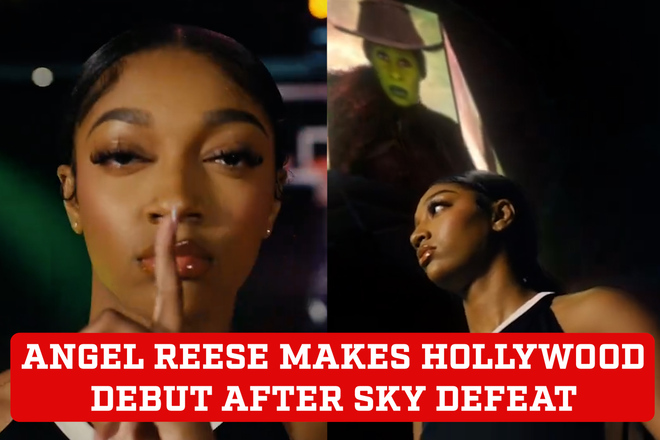Angel Reese makes Hollywood debut but suffers a painful defeat to ...