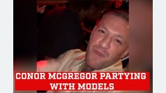 Conor Mcgregor partying with models, we'll he be ready against Micahel Chandler ?
