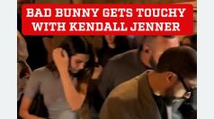 Bad Bunny gets touchy with Kendall Jenner at Paris dinner
