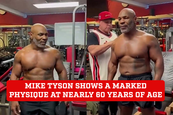 Mike Tyson shows ripped physique at the age of 57 ahead of Jake Paul's fight in July | Marca