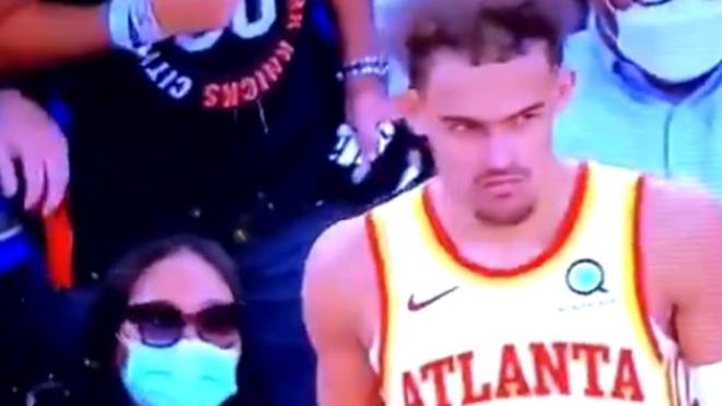 NBA: Trae Young, the new villain of the Mecca of basketball: from spitting to asking the stands for calm