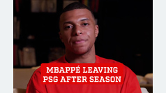 Kylian Mbapp confirms his departure from PSG after the end of the season