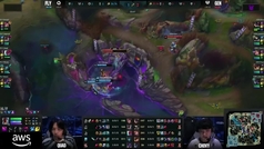 La catastrfica jugada en el Nashor de FlyQuest que decidi el quinto mapa ante Gen.G