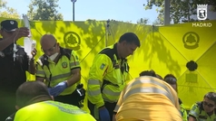 Muere un hombre de 44 aos por un golpe de calor en un parque de Madrid