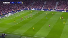 Gol de Rodrigo de Paul (1-0) en el Atltico de Madrid 2-1 Borussia Dortmund