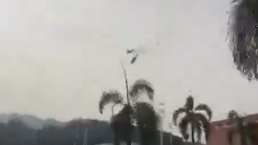 Chocan dos helicpteros en Malasia, en acto de celebracin de la Marina Real
