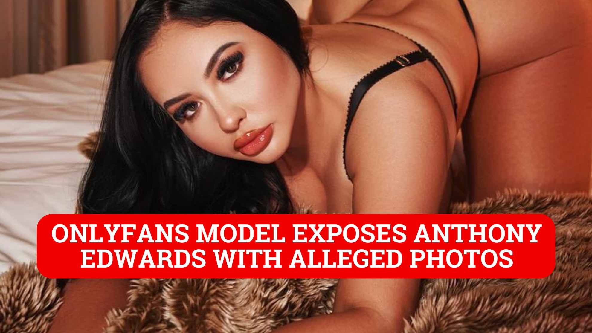 Anthony Edwards faces shocking abortion accusations from OnlyFans model