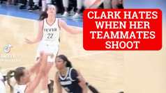 Caitlin Clark gets mad at Fever teammate for taking shot instead of her
