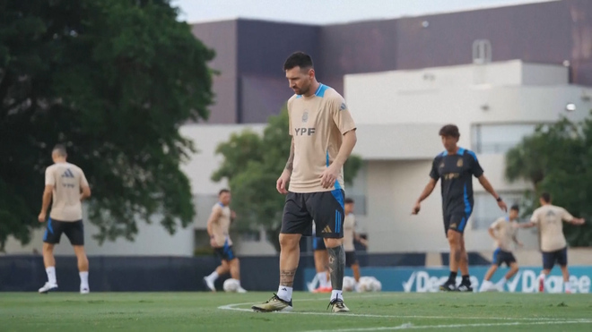 Argentina, con Messi, se prepara para la final de la Copa América VÍDEO AP