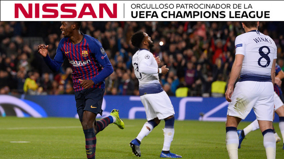 Champions League J6 Resumen y goles del Barcelona 1 1 Tottenham