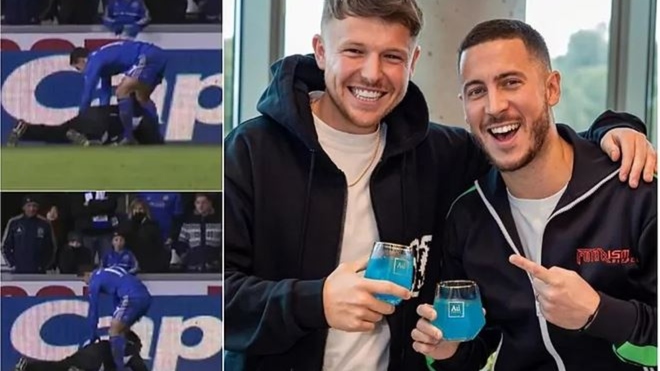 Hazard se reencuentra con el recogepelotas al que pateó en el Chelsea... ahora es multimillonario