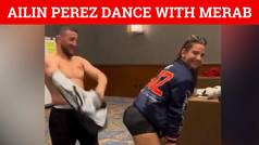 Video of Ailin Perez dancing with shirtless Merab Dvalishvili leaves UFC fans speechless