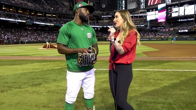 Randy Arozarena explica por qué usa botas en el entrenamiento