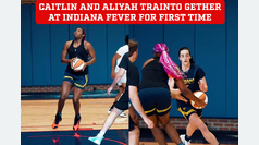 Caitlin Clark and Aliyah Boston forge their bond by training together at Indiana Fever for the first