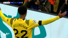 Gol de Bellingham (0-1) en el Manchester City 2-1 Borussia Dortmund