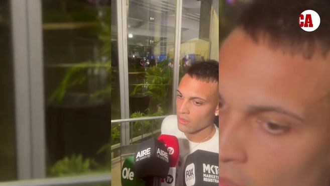 Lautaro: "¿Los goles? Ahora estoy feliz, pero me maté trabajando"