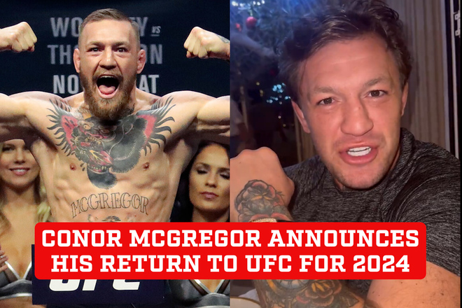 Conor McGregor announces his return to UFC, will fight Michael Chandlers in  Vegas in June | Marca