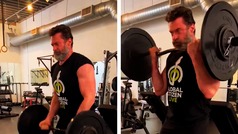 Hugh Jackman comparte su salvaje entrenamiento para 'Deadpool & Wolverine' A travs de redes sociale
