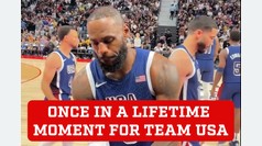 LeBron James, Steph Curry, and Jayson Tatum headline a "once in a lifetime" moment with TEAM USA