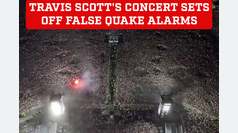 Travis Scott's concert triggers false earthquake alarms in Italy again