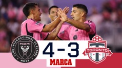 Las Garzas ganan con Messi en el palco | Inter Miami 4-3 Toronto | Goles y jugadas | Leagues Cup