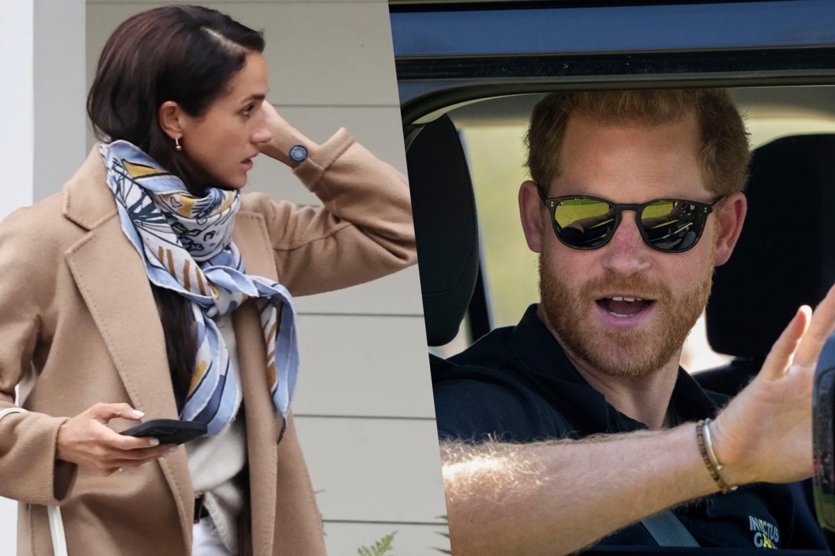 Meghan Markle wears anti-stress patch while Prince Harry is in Asia