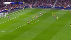Gol de Samu Lino (2-0) en el Atltico de Madrid 2-1 Borussia Dortmund