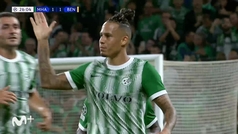 Gol de Chery (1-1) en el Maccabi Haifa 1-6 Benfica