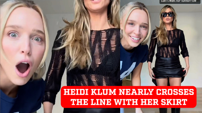 Heidi Klum's daughter discovered her "sex closet" and shared it with all her friends, according to the supermodel - Marca