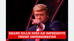 Shane Gillis pays homage to Donald Trump with impressive impersonation