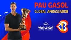 Pau Gasol, embajador global de la Copa del Mundo 2023