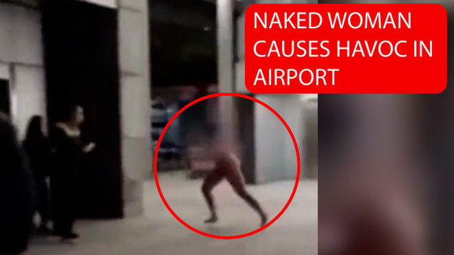 Naked woman attacks Chilean airport passengers after taking hallucinogenic  mushrooms