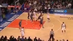 El mejor partido de Carmelo con los Knicks