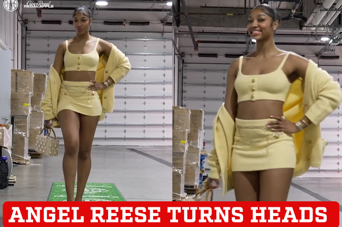 Angel Reese turns heads with her bold, stylish look