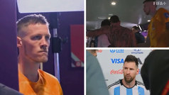 La FIFA saca a la luz la escena completa entre Messi y Weghorst antes del "¿Qué mirás, bobo?"
