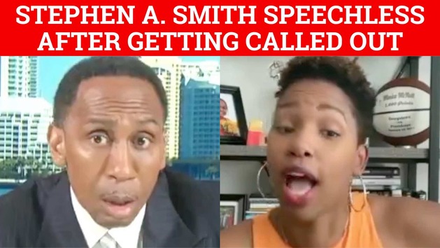 Stephen A Smith Rare Speechless Moment After Being Called Out During Caitlin Clark Debate 1937