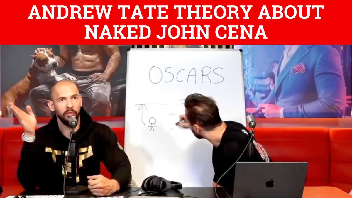 Andrew Tate doubles down on humiliation theory about naked John Cena at  Oscars