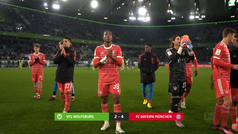Bundesliga (J19): Resumen y goles del Wolfsburgo 2-4 Bayern de Múnich.