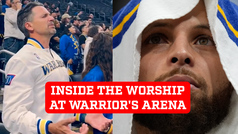 Golden State warriors sponsored a worship night for their fans after a game