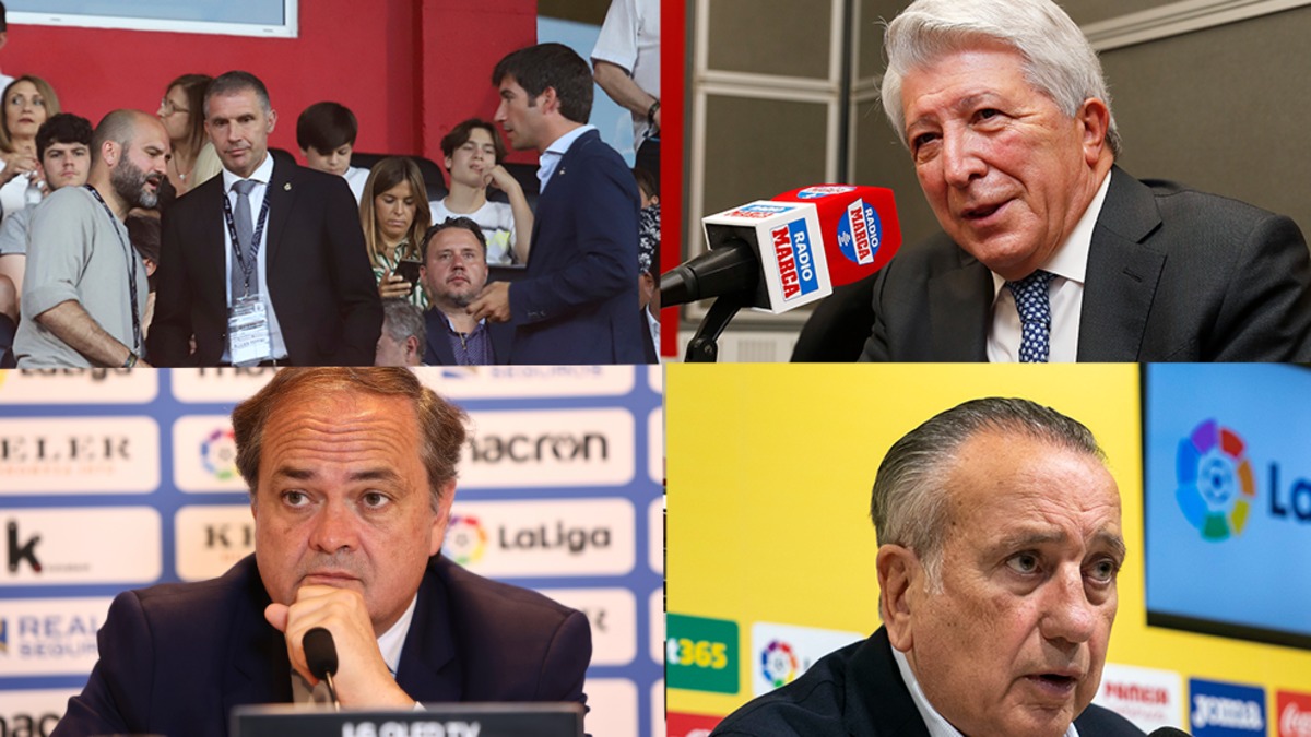 Presidentes de la liga española