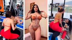 Karely Ruiz hace arder Instagram con una sensual rutina de gimnasio